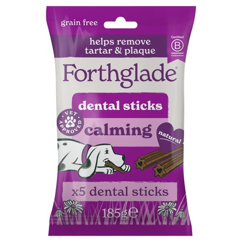Forthglade natural Calming dental sticks 185g (5 sticks)