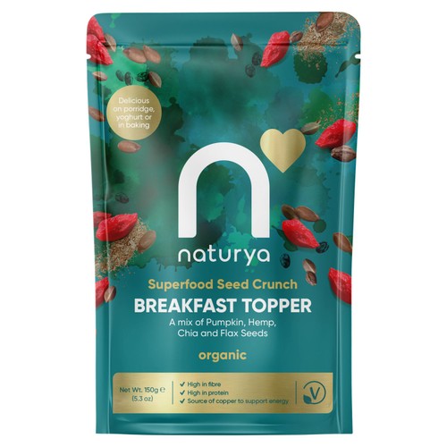 Naturya Organic Breakfast Boost Seed Crunch