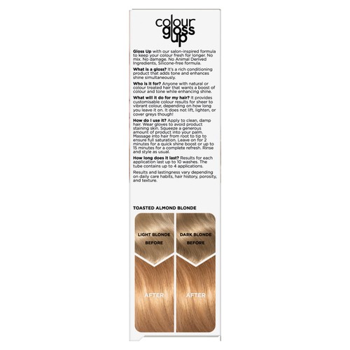 Clairol Colour Gloss Up Conditioner, Toasted Almond Blonde