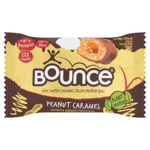 Bounce Dipped Peanut Caramel Protein Ball