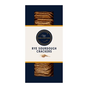 M&S Collection Rye Sourdough Crackers