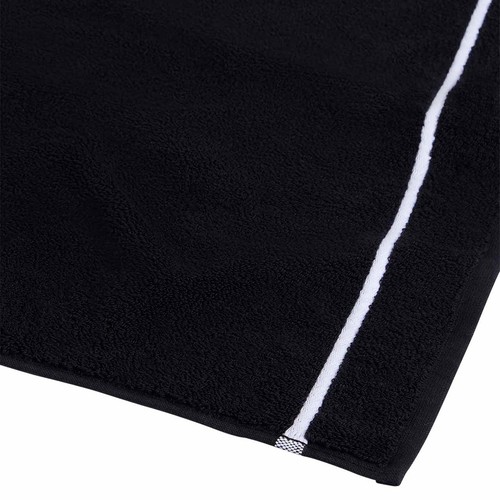 M&S X Kelly Hoppen Beretta Stitch Hand Towel, Black/White