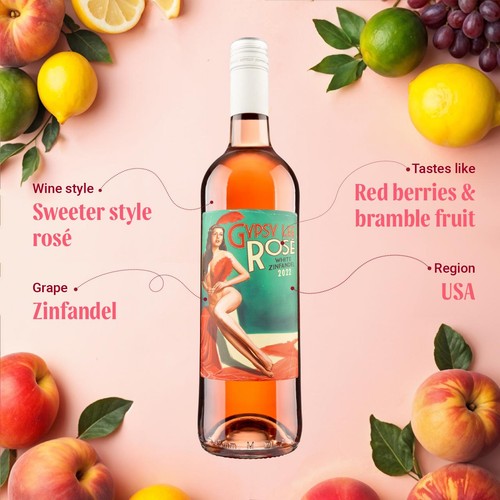 Gypsy Lee Rose White Zinfandel