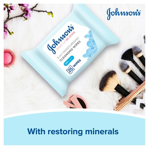 Johnson's Make Up Be Gone Moisturising Wipes