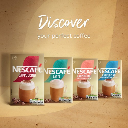 Nescafe Latte Instant Coffee Sachets