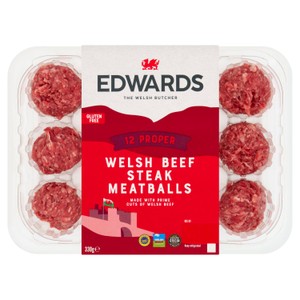 Edwards Welsh Beef Steak Meatballs