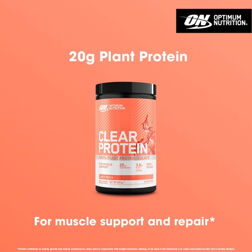 Optimum Nutrition Plant Isolate Clear Protein Juicy Peach