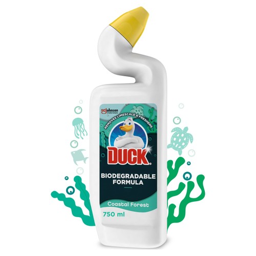 Duck Biodegradable Toilet Cleaning Liquid Coastal Forest