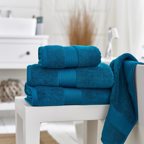 Deyongs Bliss 650gsm Face Cloths, Lagoon