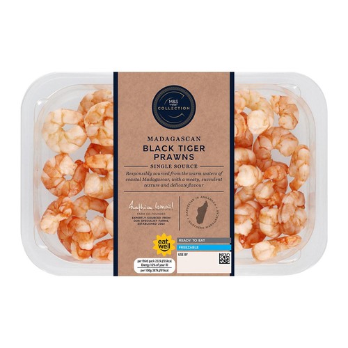 M&S Collection Black Tiger Prawns