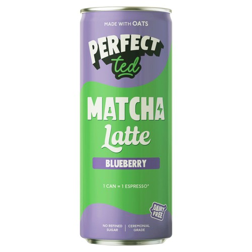 PerfectTed Matcha Latte Blueberry