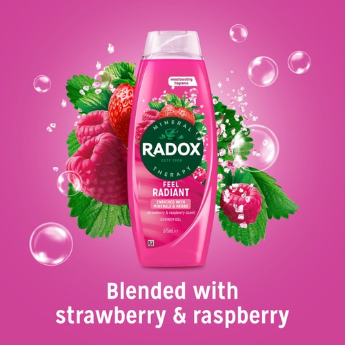 Radox Feel Radiant Shower Gel