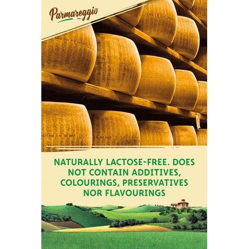 Parmareggio Parmigiano Reggiano Organic Grated
