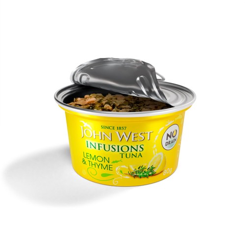 John West Lemon & Thyme No Drain Tuna Infusions