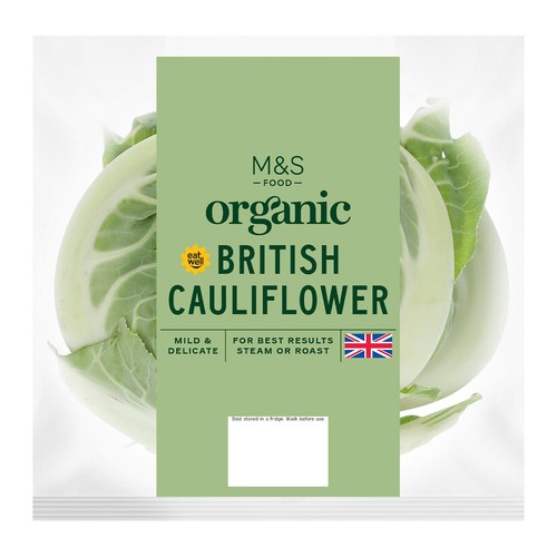 M&S Organic Cauliflower