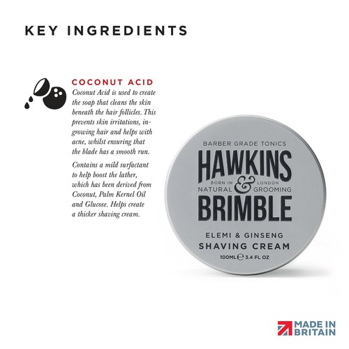 Hawkins & Brimble Shaving Cream