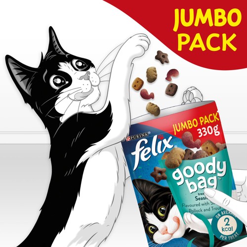 Felix Goody Bag Seaside Mix Cat Treats