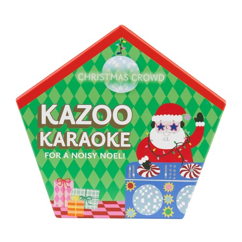 Talking Tables Fun Guy Santa Kazoo Karaoke Game