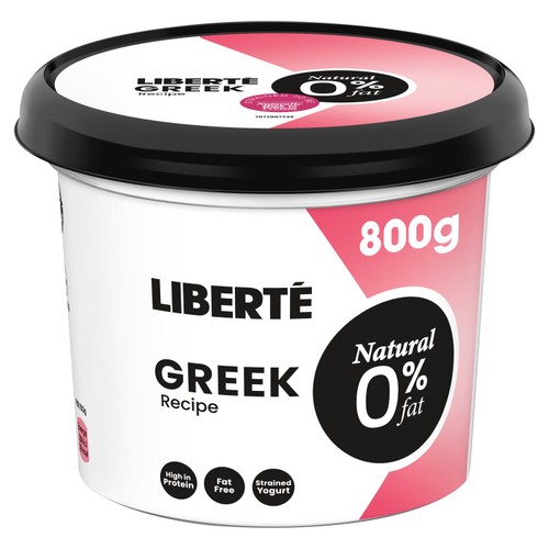 Liberte Greek Recipe Strained Natural Yoghurt