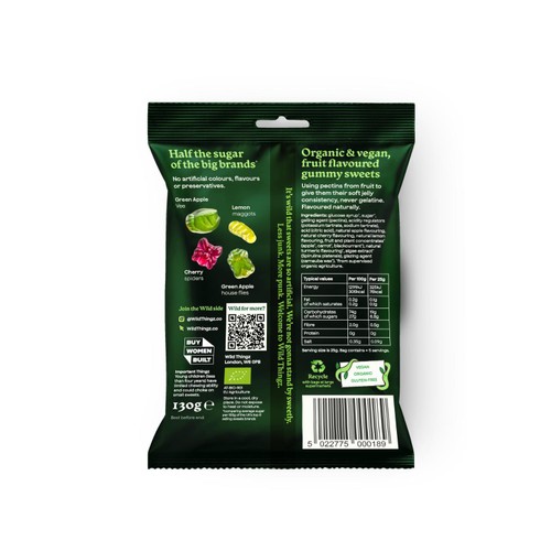 Wild Thingz Organic Sweets Zesty Pests