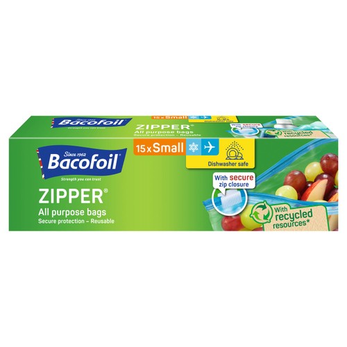 Bacofoil All Purpose Zipper Bags