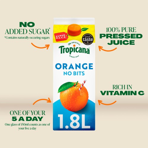 Tropicana Pure Smooth Orange Fruit Juice