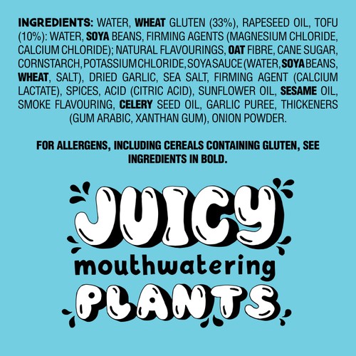 Tofurky Plant Based Chick'n Lightly Seasoned Pieces, Vegan