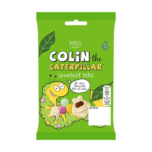 M&S Colin the Caterpillar Greatest Bits