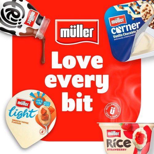 Muller Rice Protein Vanilla Pudding