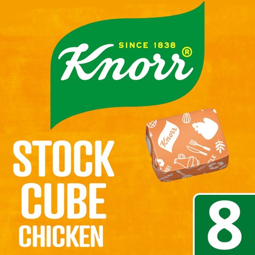 Knorr 8 Chicken Stock Cubes, 8 x 10g