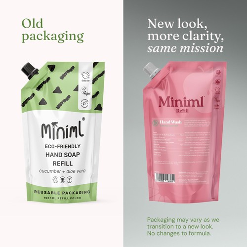 Miniml Hand Soap Refill Cucumber & Aloe Vera
