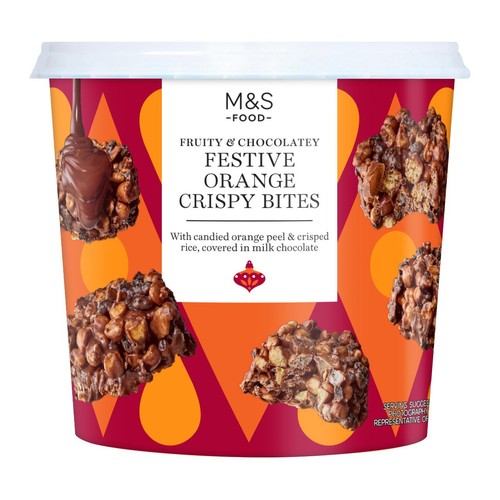 M&S Festive Orange Crispy Bites