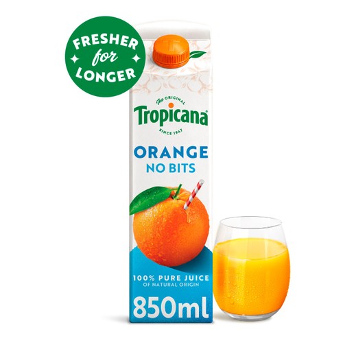 Tropicana Long Life Pure Smooth Orange Fruit Juice