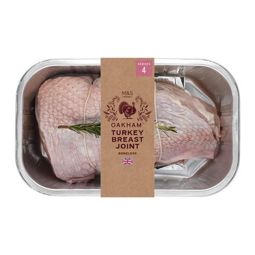 M&S Select Farms British Oakham Turkey Breast Joint Small