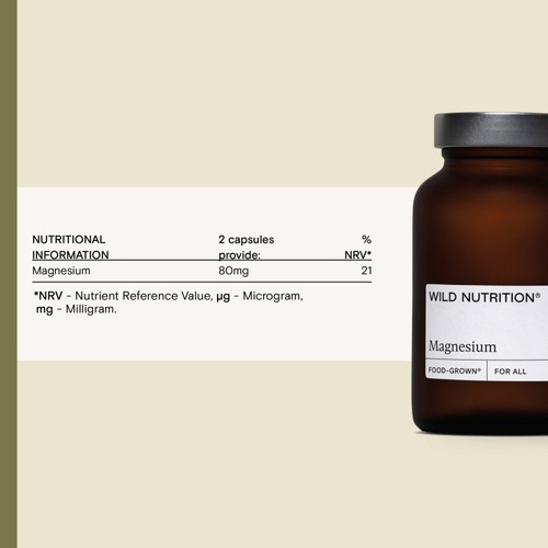 Wild Nutrition Food-Grown Magnesium