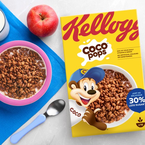 Kellogg's Coco Pops Chocolate Breakfast Cereal