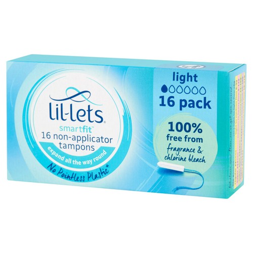 Lil-Lets SmartFit Non-Applicator Tampons Lite