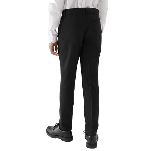 M&S Skinny Leg School Trousers, 4-5 Years, Black