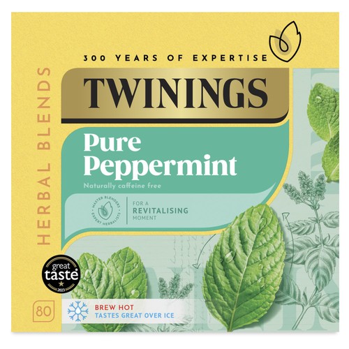 Twinings Pure Peppermint 80 Tea Bags