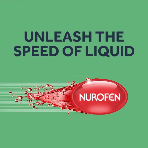 Nurofen Express Pain Relief Ibuprofen 200mg Liquid Caps