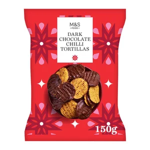 M&S Dark Chocolate Habanero Chilli Tortilla Chips