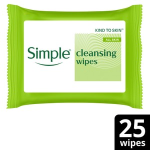 Simple Kind to Skin Biodegradable Face Wipes