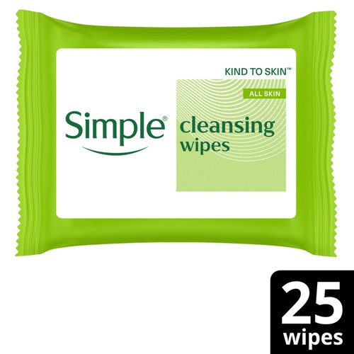 Simple Kind to Skin Biodegradable Face Wipes
