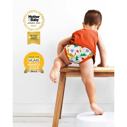 Bambino Mio, Reusable Potty Training Pants, 3 Pack, BOLD, 2-3 years