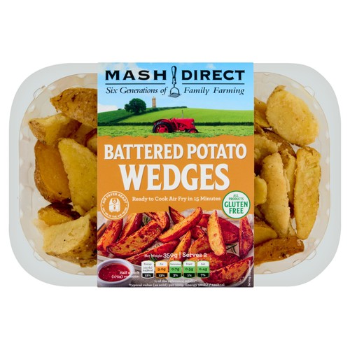 Mash Direct Battered Potato Wedges