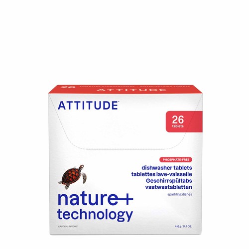 Attitude Dishwasher Soluble Eco-Pouches