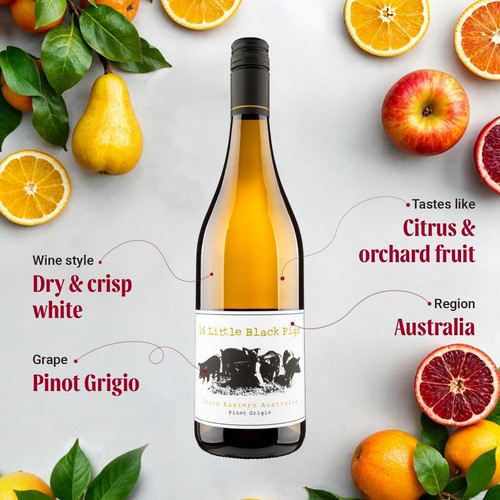 16 Little Black Pigs Pinot Grigio