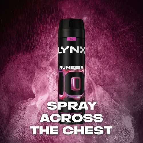 Lynx Men Number 10 48h Antiperspirant Deodorant Aerosol 