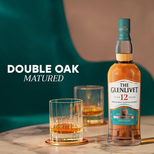 The Glenlivet 12 Year Old Single Malt Scotch Whisky With Giftbox