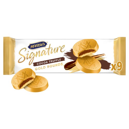 McVitie's Signature Cocoa Truffle Rounds